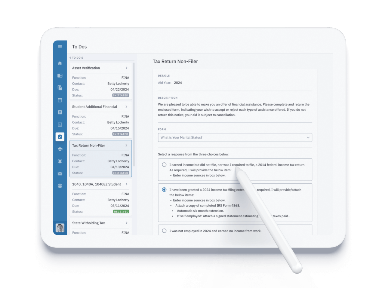 Checklist Forms mockup