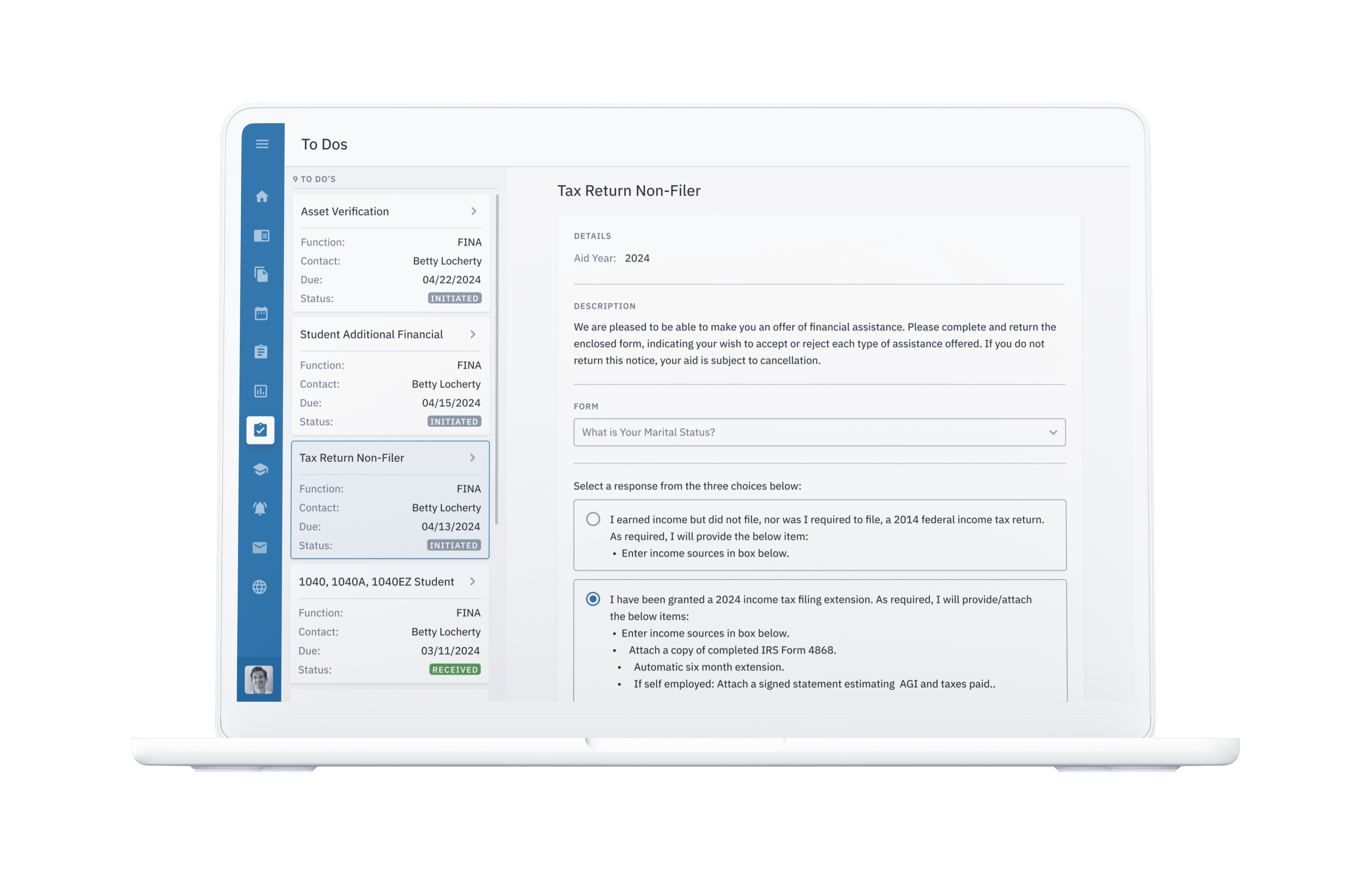 Checklist Forms mockup