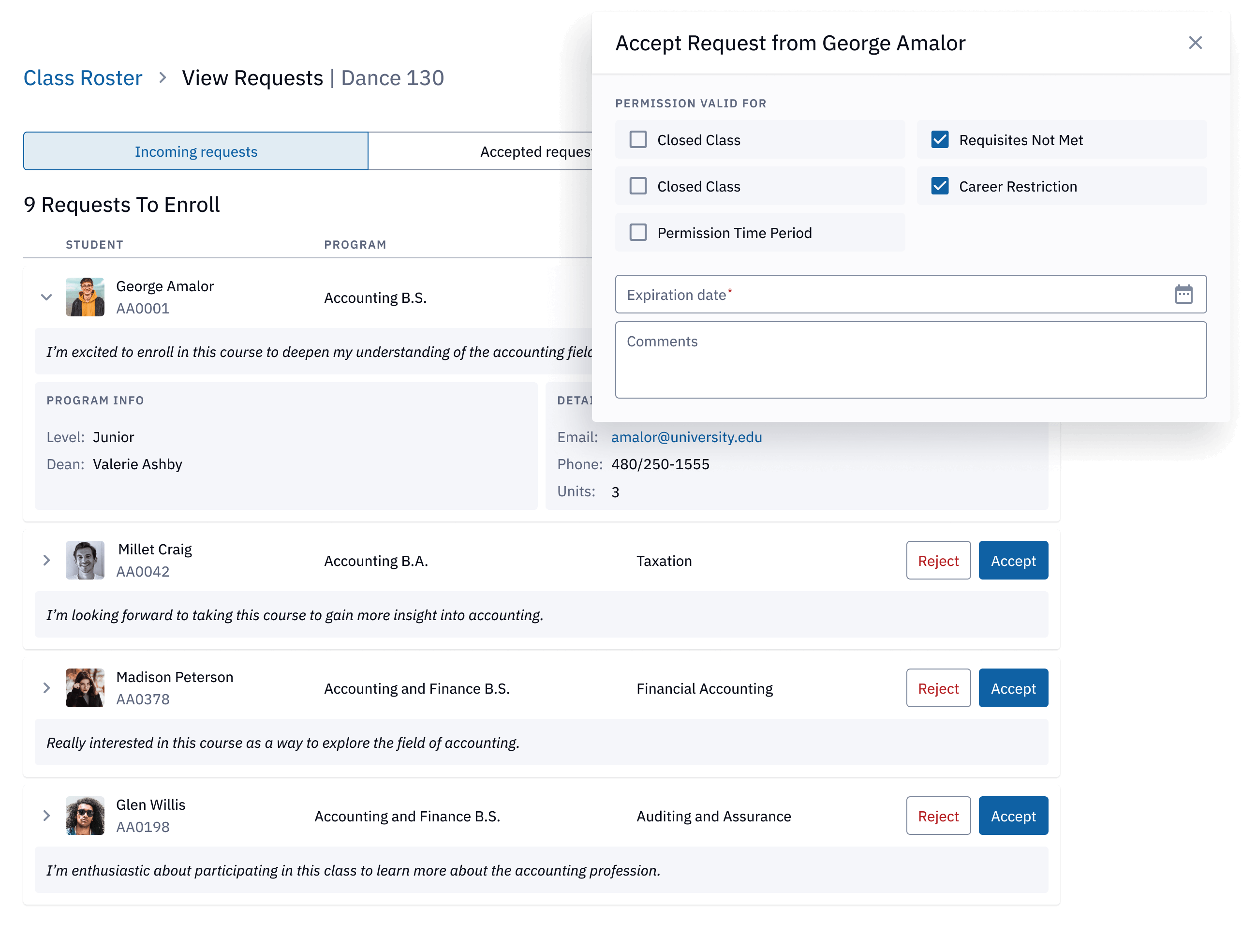 Product Interface image